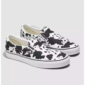 VANS women’s cow print vans!